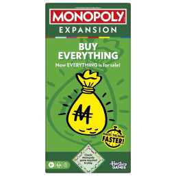 Monopoly Expansion: Buy Everything board game